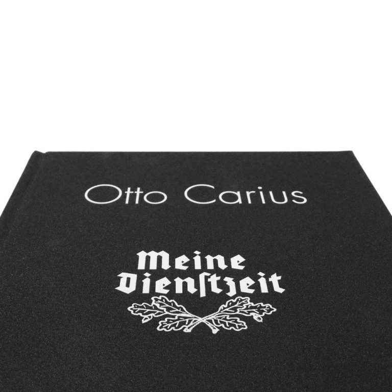 Otto Carius – Limited Edition Slipcase Closeup – Feist Books