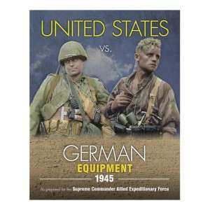 US vs German Equipment Book Cover